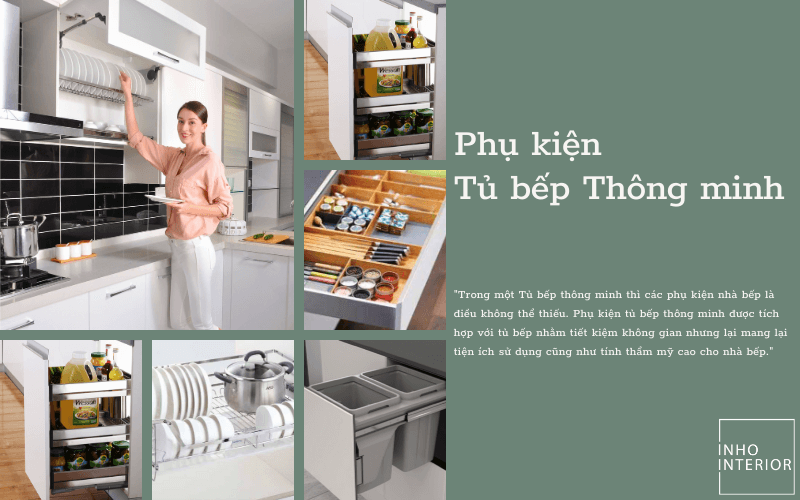 Phụ kiện tủ bếp thông minh