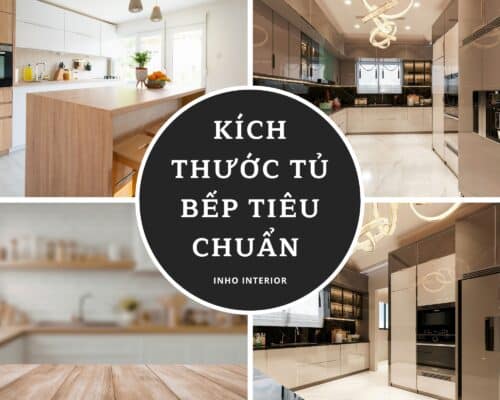 kích thước tủ bếp tiêu chuẩn 2026